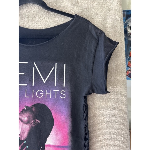 Neon Lights World Tour 2014 Demi Lovato Shirt Pop Rock Woman's Tshirt Size Small - Picture 7 of 12